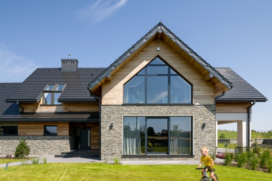 Słoneczny dom w Małopolsce